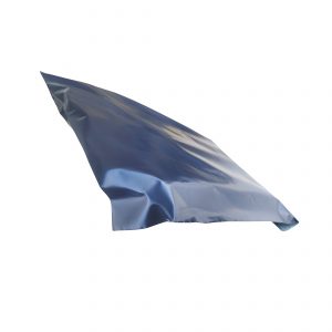Blue Poly Mailer filled